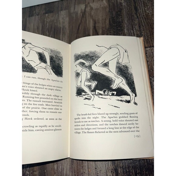 Little Hawk and the Horses 1957 First Edition ~ Glenn Balch ~ Ezra Jack Keats - Picture 3 of 5